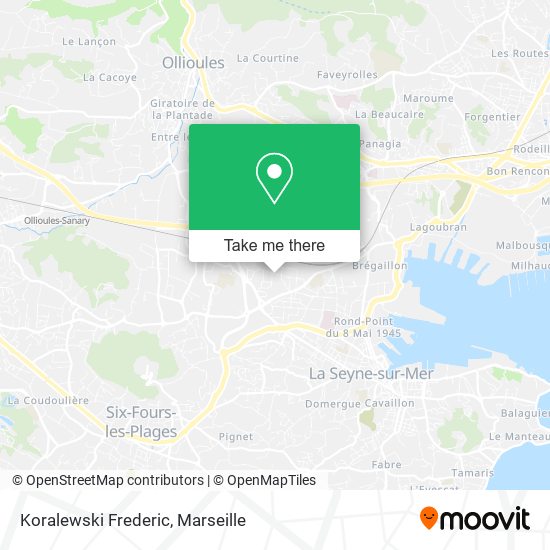 Koralewski Frederic map