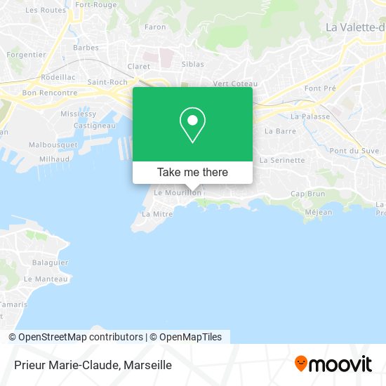 Prieur Marie-Claude map