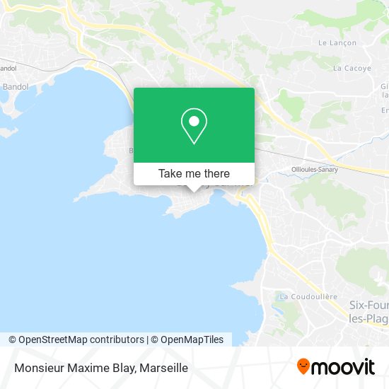 Monsieur Maxime Blay map