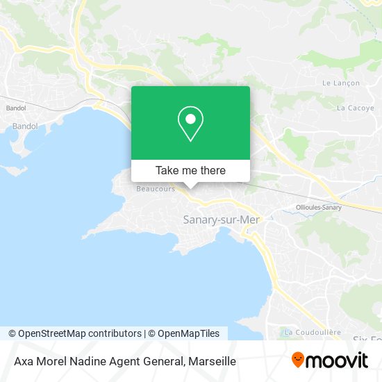 Mapa Axa Morel Nadine Agent General