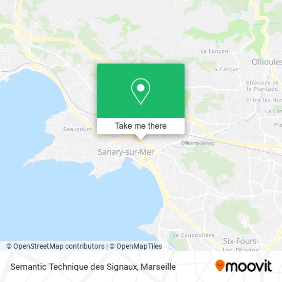 Semantic Technique des Signaux map