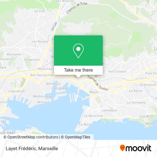 Layet Frédéric map