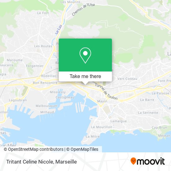 Tritant Celine Nicole map