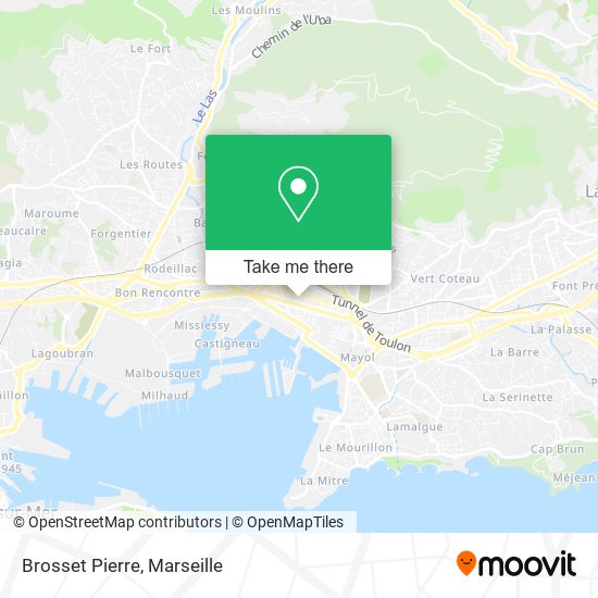 Brosset Pierre map