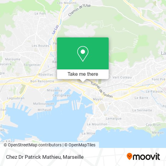 Chez Dr Patrick Mathieu map