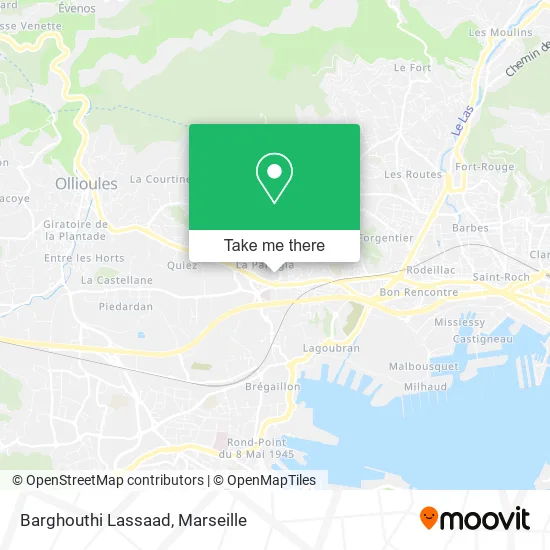 Barghouthi Lassaad map