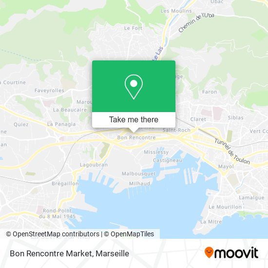 Bon Rencontre Market map