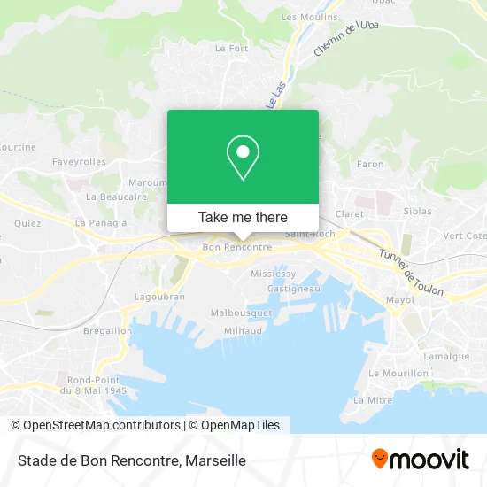 Stade de Bon Rencontre map