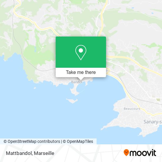 Mattbandol map