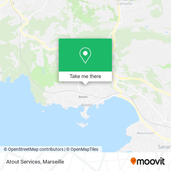 Atout Services map