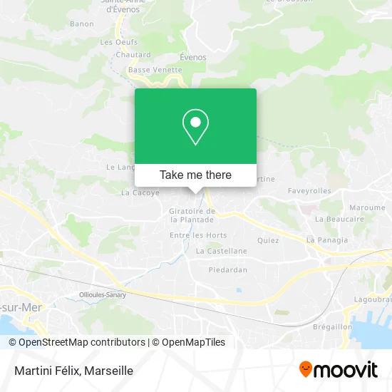 Martini Félix map