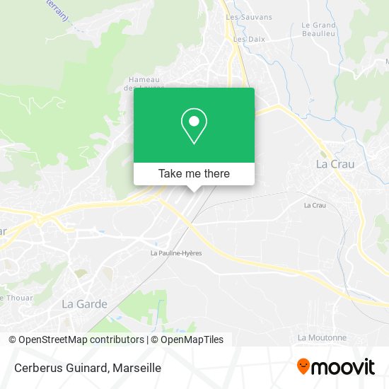 Cerberus Guinard map