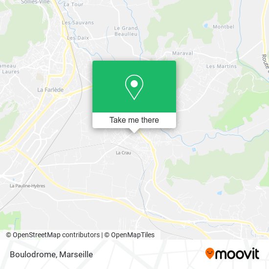 Boulodrome map
