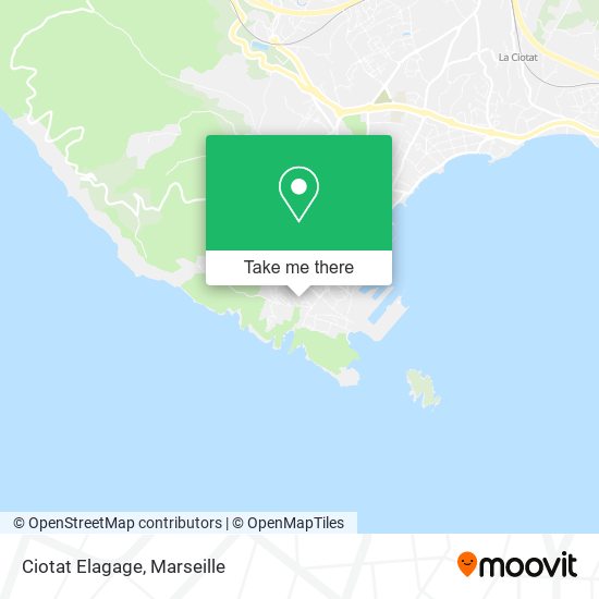 Ciotat Elagage map