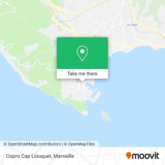 Copro Cap Liouquet map