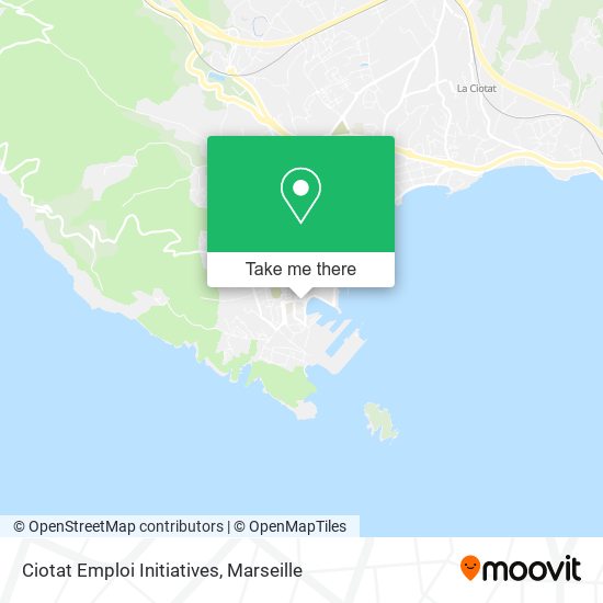 Mapa Ciotat Emploi Initiatives