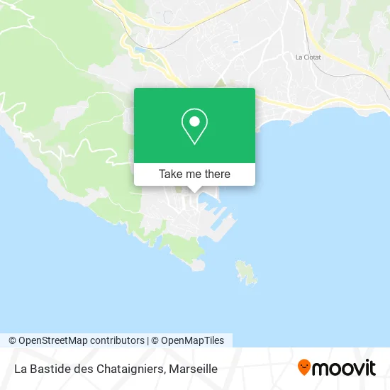 La Bastide des Chataigniers map