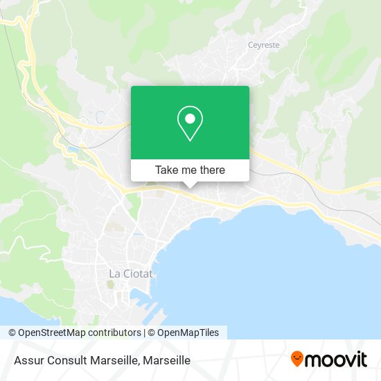 Assur Consult Marseille map