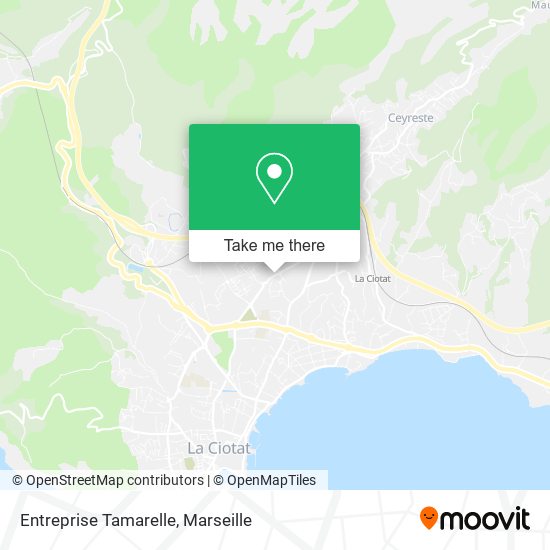 Mapa Entreprise Tamarelle