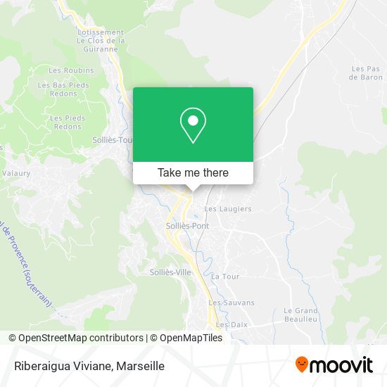 Riberaigua Viviane map