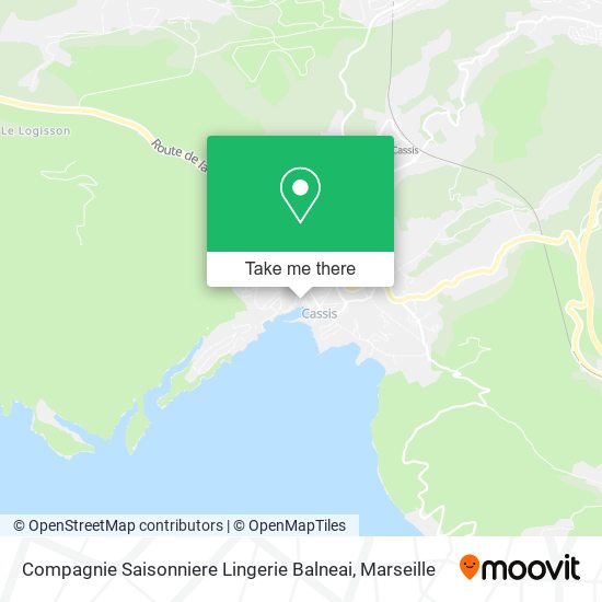 Compagnie Saisonniere Lingerie Balneai map