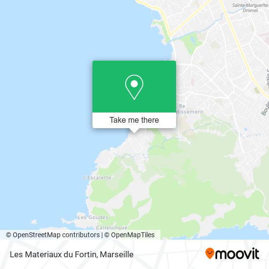 Les Materiaux du Fortin map