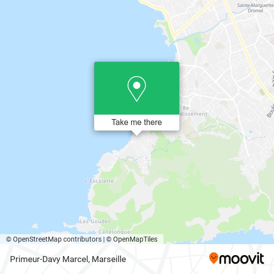Primeur-Davy Marcel map
