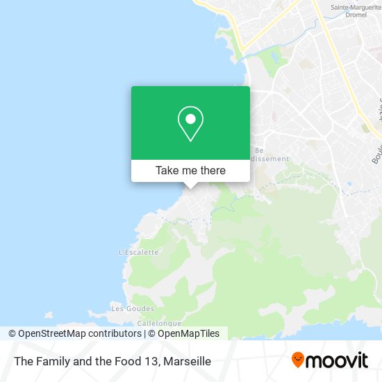 The Family and the Food 13 map