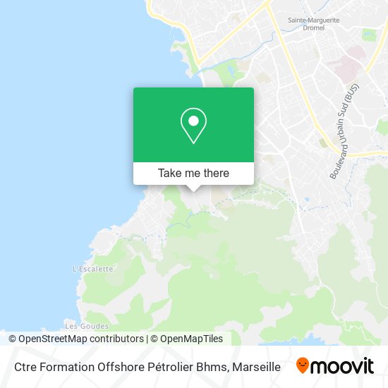 Mapa Ctre Formation Offshore Pétrolier Bhms