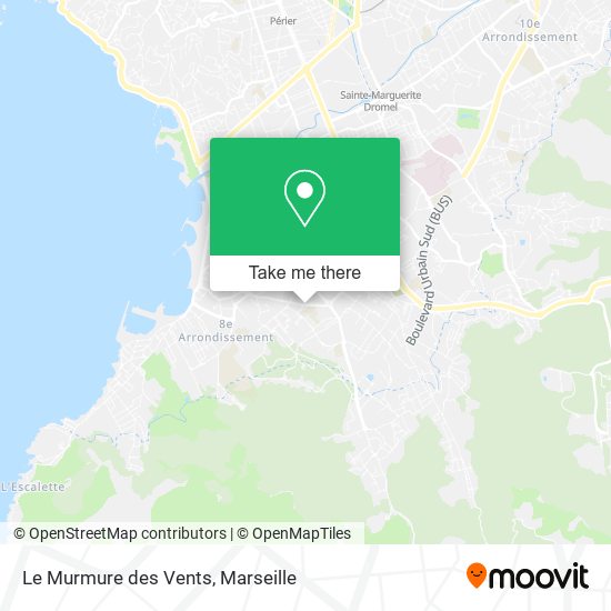 Le Murmure des Vents map