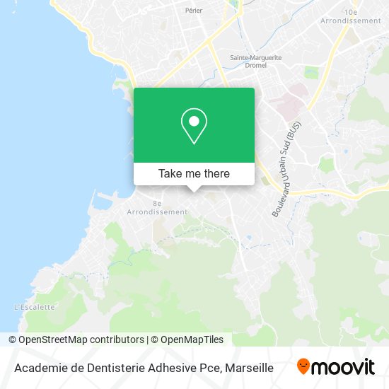 Academie de Dentisterie Adhesive Pce map