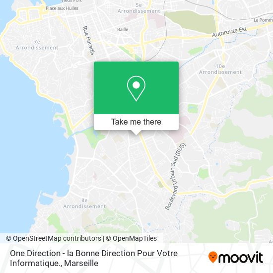 One Direction - la Bonne Direction Pour Votre Informatique. map