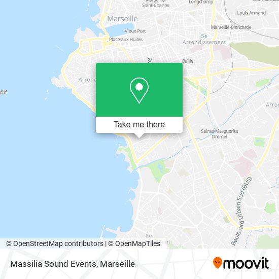 Massilia Sound Events map