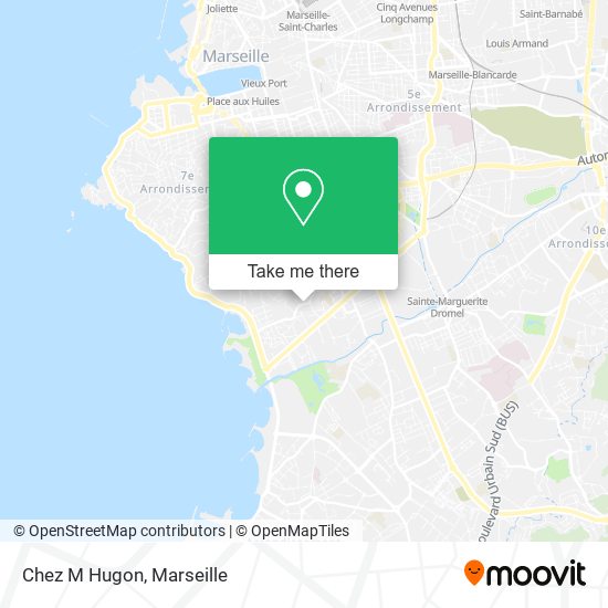 Mapa Chez M Hugon