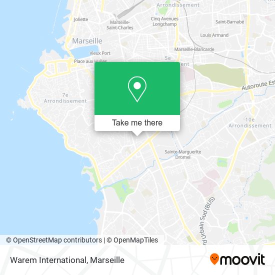 Mapa Warem International