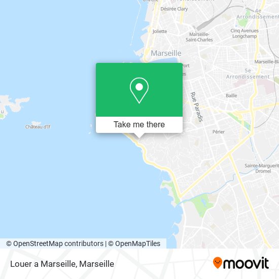 Mapa Louer a Marseille