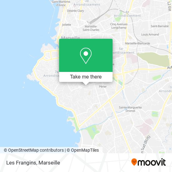 Les Frangins map