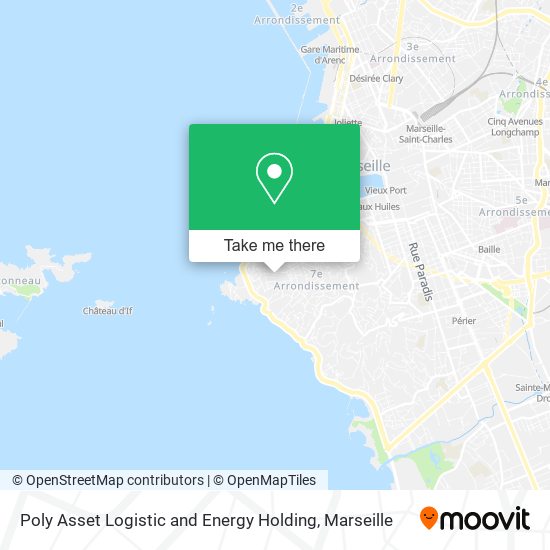 Mapa Poly Asset Logistic and Energy Holding