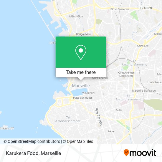 Karukera Food map