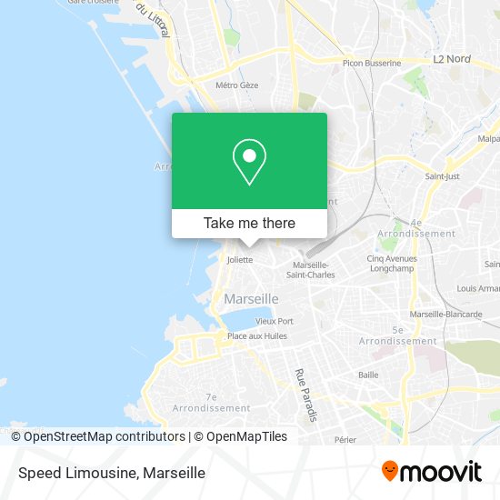 Speed Limousine map