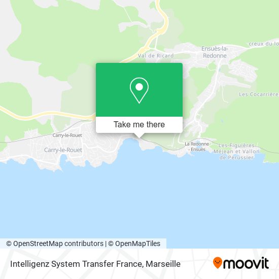 Intelligenz System Transfer France map