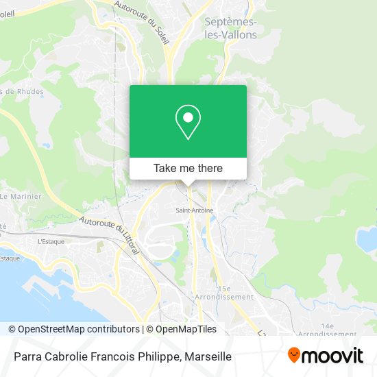 Parra Cabrolie Francois Philippe map