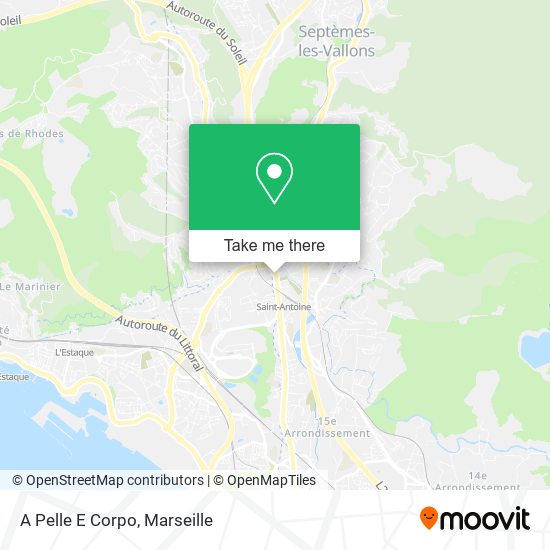 A Pelle E Corpo map