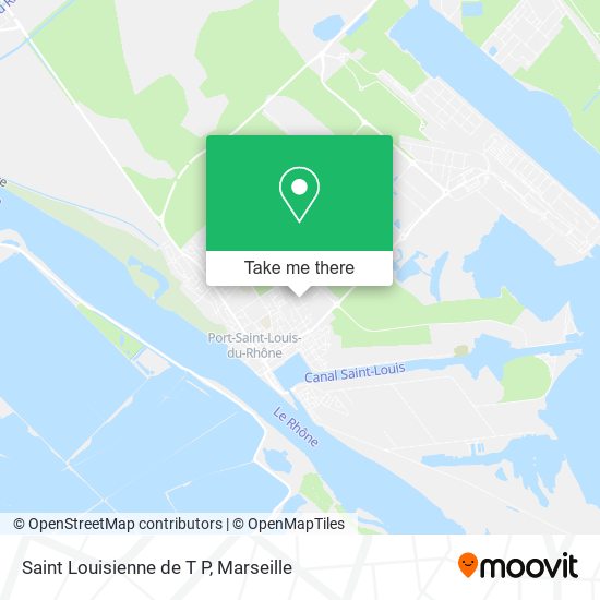 Mapa Saint Louisienne de T P