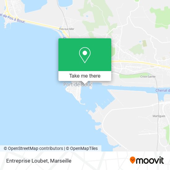 Mapa Entreprise Loubet