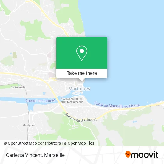 Carletta Vincent map