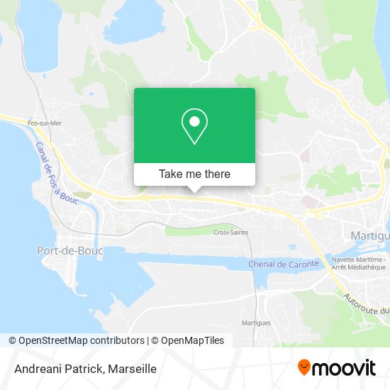 Andreani Patrick map