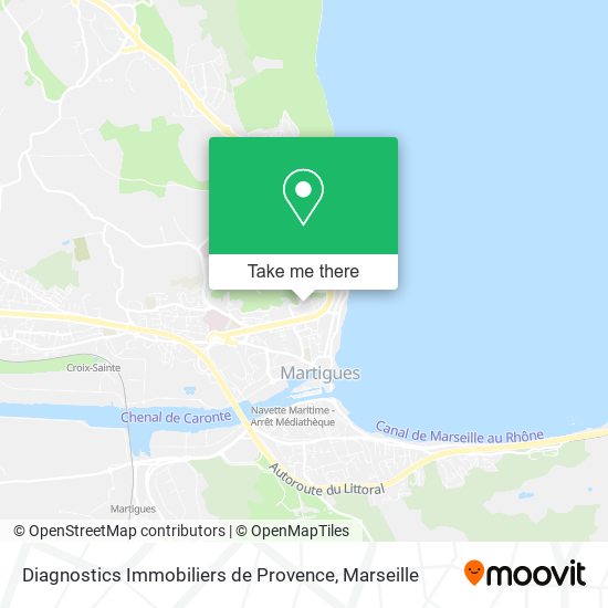 Diagnostics Immobiliers de Provence map