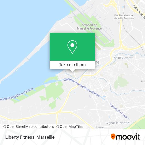 Liberty Fitness map