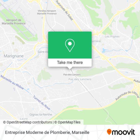 Entreprise Moderne de Plomberie map